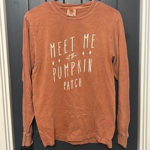 long sleeve fall tee- small